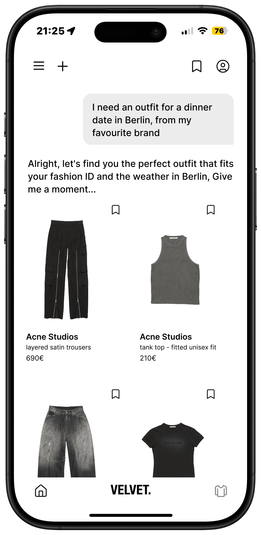 Velvet App 3